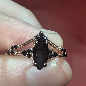 Fragrant Jewels, Gold Vintage Glam Ring, Size 6